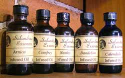 Infused Herbal Oils by Salandrea's Essences