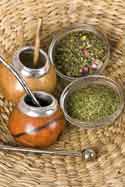 Yerba Mate Gourd with Stone